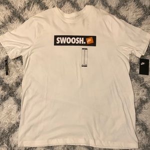 Nike swoosh t shirt